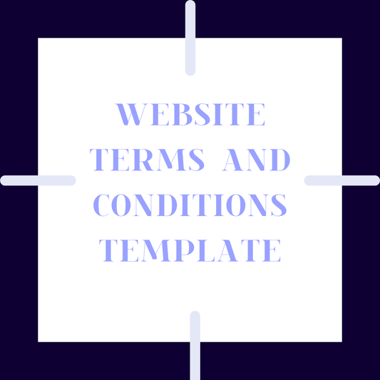 WEBSITE TERMS AND CONDITIONS TEMPLATE